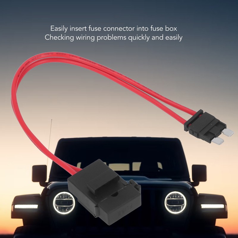 5Pcs Car Fuse Holder Connector Mini Heavy Duty Wire Extension