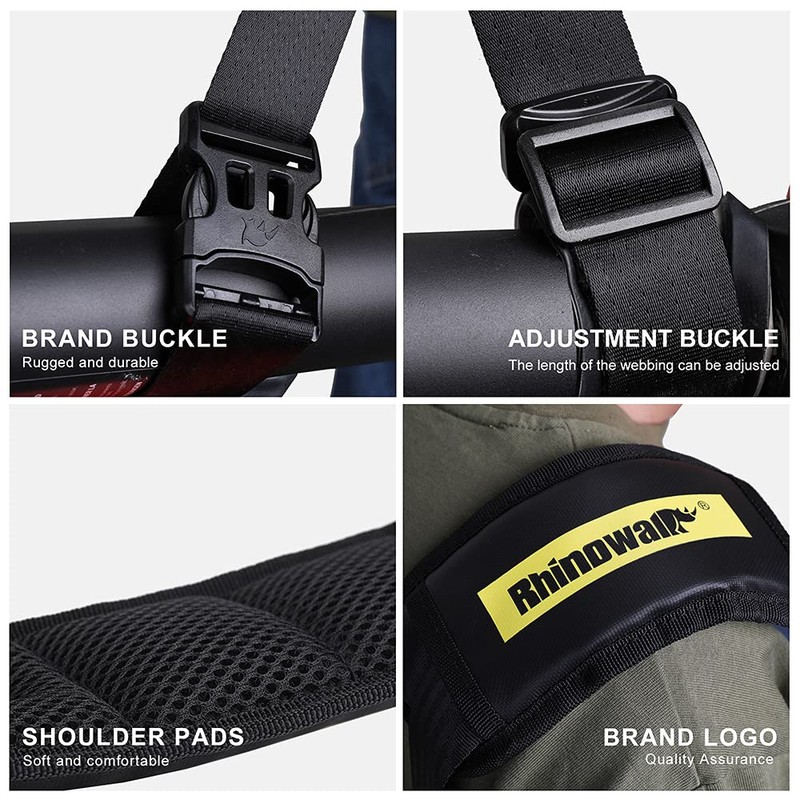 Rhinowalk Adjustable Shoulder Strap for E-Scooters, E-Bikes, Folding Bikes &