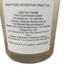 Gratitude Intention Candle - Size: 14 ounce