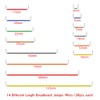 WayinTop Breadboard Jumper Wire Jumper Wire Set, U-Shape Breadboard Jumper