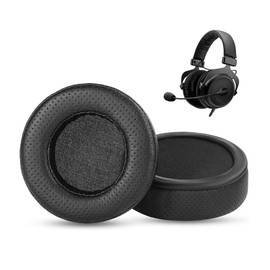 HTINDUSTRY Replacement Earpads Cushion Compatible with Beyerdynamic MMX 300 DT 770 Pro DT 990 Pro Headsets Ear Pads with Breathable Protein Leather