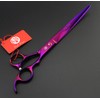 Purple Dragon 8.0 inch Professional Pet Grooming Scissors,Dog Straight Shear,