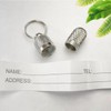 YIUIRUOI 8 Pieces of Pet Identity Address Pendant, Anti-lost Tag