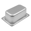ZONADAH Stainless Steel Steam Hotel Pan 1/9 Size with Lid
