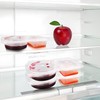 AUUTI 12 Set Reusable Snack Containers With Lids, Double Compartment