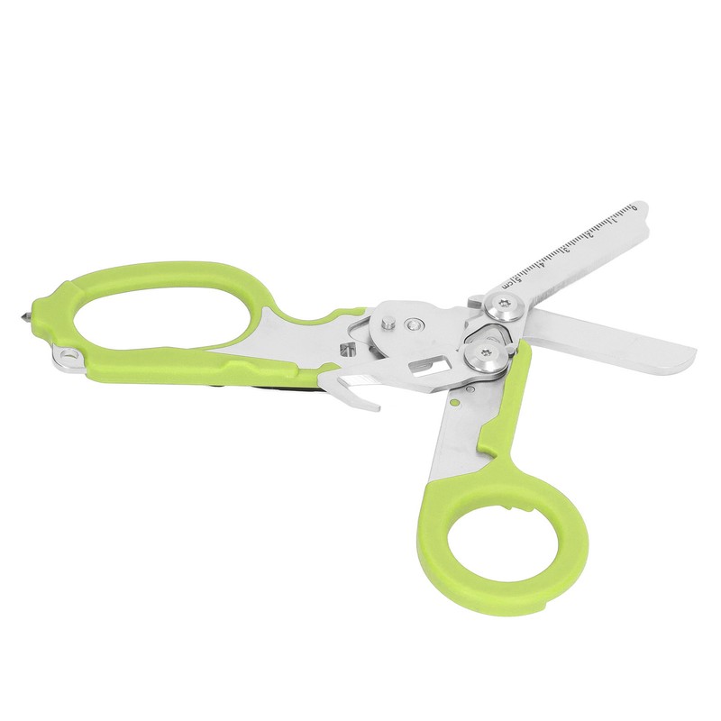 Folding Scissors Stainless Steel Clear Scale Wind Breaker Cutter Wrench