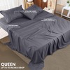 Utopia Bedding Queen Sheet Set – 4 Piece Bed Sheets