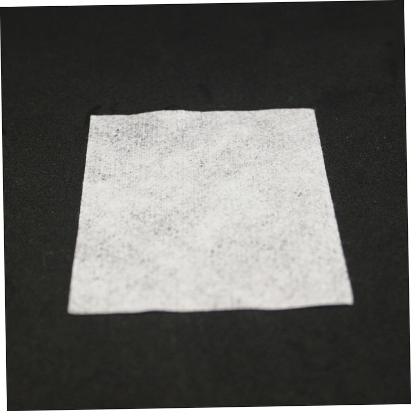 IWOWHERO Natural Cotton Makeup Remover Pads 100pcs 6x7cm Single Layer