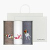 Songwol Towel Fine Embroidery 3 Piece Set  / 송월타올 고운자수 3매세트