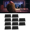 10Pcs Acoustic Foam Noise Pollution Reducing Polyurethane Sound Absorption Foam