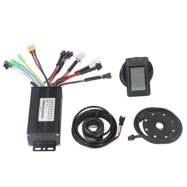 WOHPNLE 24V 36V 48V 26A Electric Bike Controller Kit, 3
