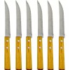 MDJ Cuchillo Para Asado Sierra 6 Piezas