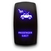 Passenger Eject - Blue - Laser Etched Toggle Switch 20A