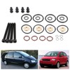 4Sets Fuel Injector Seal Repair Kit Sealing Assembly Clamp Bolt