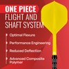 Shot! Darts Flight Deck One Piece Dart Flight and Shaft