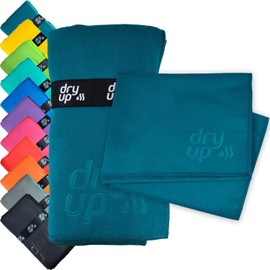 DRYME Toalla Premium de Microfibra Deportiva Ultra Absorbente Secado Rápido Ligera y Portatil para Gym Natación Yoga Playa Diferentes Modelos y Tamaños (Azul Indigo, Grande (140 x 78 cm))