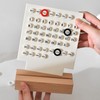 Wooden Kids Calendar DIY Hand Operated Develop Planning Skills Perpetual