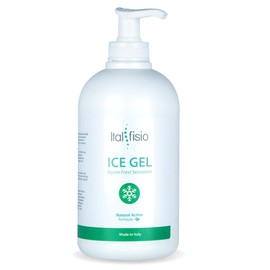 Ice Gel - Ice Gel with Menthol, Soothing Cooling Gel for Legs - Cooling Ointment for Muscle Pain, Joint Pain & Sprains - Cooling Gel for Feet, Drainage & Anti-Cellulite Cooling Gel 500 ml