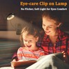 HECDSTLY 2 Pack Clip on Reading Light for Bed Headboard,