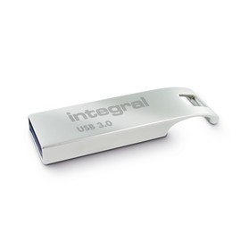 Integral 32GB USB Memory 3.2 Gen 1 Flash Drive Arc Metal Casing up to 70MB/s