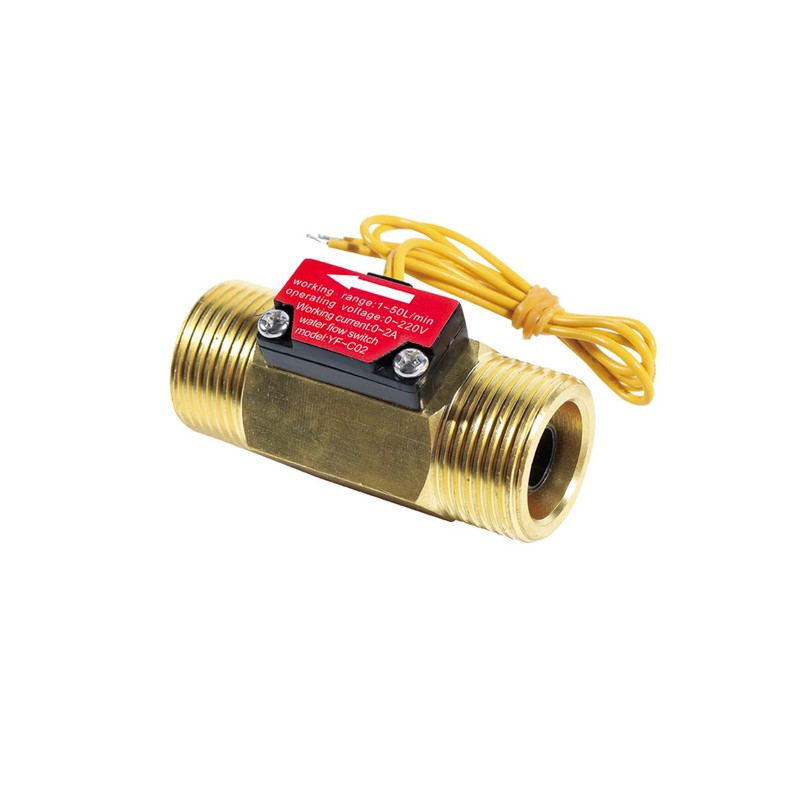 GREDIA G3/4" Hall Effect Liquid Water Flow Switch Control Flowmeter