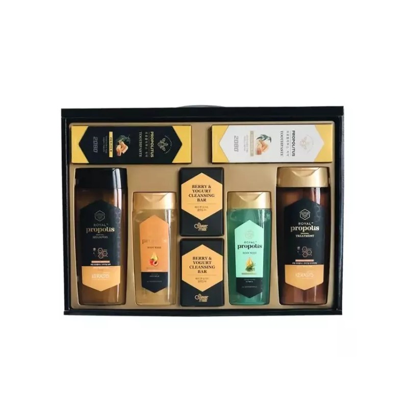 로얄 프로폴리스 샴푸 셀렉션 선물세트 바디워시 트리트먼트 Royal Propolis Shampoo