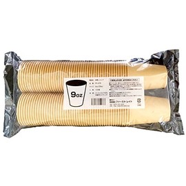 FR-276 FAST STRAIT Paper Cups, Unbleached, Unbleached, Unbleached, Unbleached, Unbleached, Unbleached, Unbleached, Unbleached, 9 Ounces, Approx. 9.0 fl oz (270 ml)