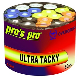 Generisch 60 Ultra Tacky Grip Tapes Colourful Tennis Squash Badminton