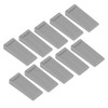 10pcs Door Stoppers Overlapping Grey Elastic Thick Noise Elimination TPR