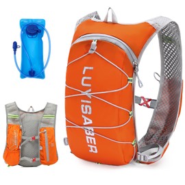 COSCOOA Running Hydration Backpack Lightweight ,Running Vest for Women,Hiking Backpack with 1.5L Water Bladder Bag Men Adjustable Daypack for Cycling, Hunting, Marathoner Running Race