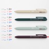 Pentel BXAC35L2 3-Color Ballpoint Pen, Limited, Calme, 0.02 inches (0.5