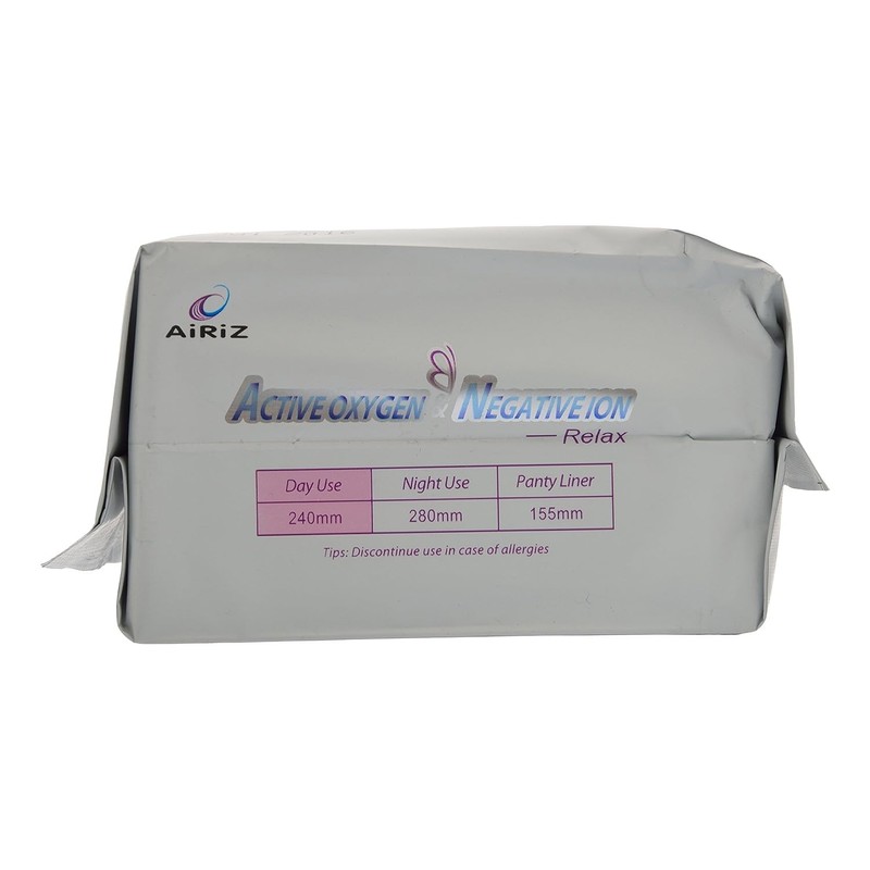AIRIZ Tiens Active Oxygen Negative Ion Sanitary Napkin for Day