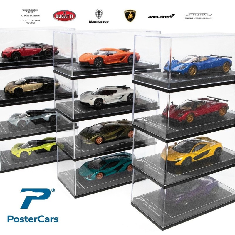 PosterCars - Koenigsegg - Colección Jesko Absolut Sweet Madarin Hypercar