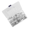 12 Sizes Stainless Steel Clevis Pin Single Hole Flat Head