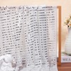 CABODYALS 2 Yards White Sequin Mesh Fabric Silver Metallic Netting