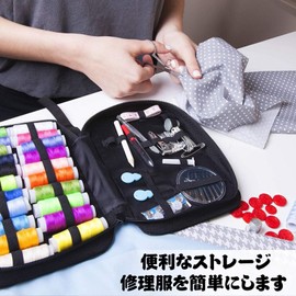 Sewing Set, Sewing Set, 229 Pieces, Sewing Tool Set, 36 Colors of Thread, Compact, Sewing Box, Sewing Bag, Sewing Practice, Garment Repair, DIY Art, Home Use, Travel, Beginner, Portable, Convenient