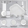 MicoYang Silicone Bathroom Soap Dishes with Drain Spout-Bathroom and Kitchen
