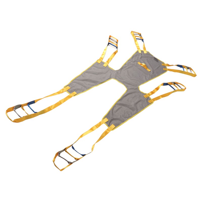 Patient Aid Lift Sling Mesh Full Body Divided Legs Head