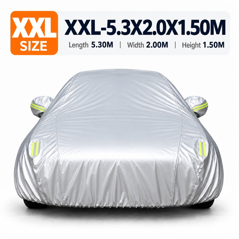 Full Exterior Car Cover for Outdoor Parking – Sun, Snow