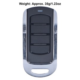 3V Garage Door Remote Control, 433mhz 868mhz Universal Portable Remote Control Transmitter Replacement for Burglar Alarm, Industrial Safety, Curtain Door