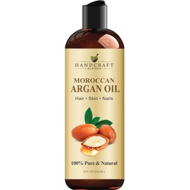 Handcraft Blends Sweet Almond Oil - 236 ml - 100% Pure and Natural - Premium Grade Carrier Oil for Skin and Hair - Hair and Body - Massage - Hexane-Free