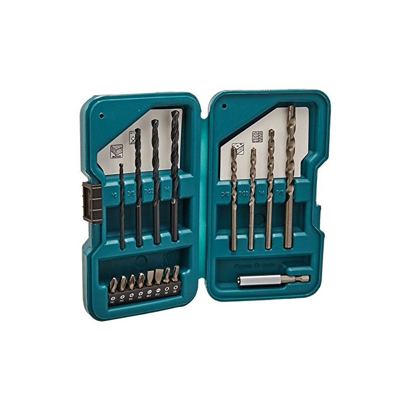 Makita D-45836 Juego de Accesorios Multipropositos Metal, Concreto, Madera y