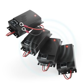 greate greate 4X Marderschreck Auto mit 12V Batterieanschluss - Marderschrecker Auto fr Motorraum - Mader Abwehr, Marderschutz fr Auto, Marderabwehr Auto, Marder Ultraschall, Maderschrecker Auto