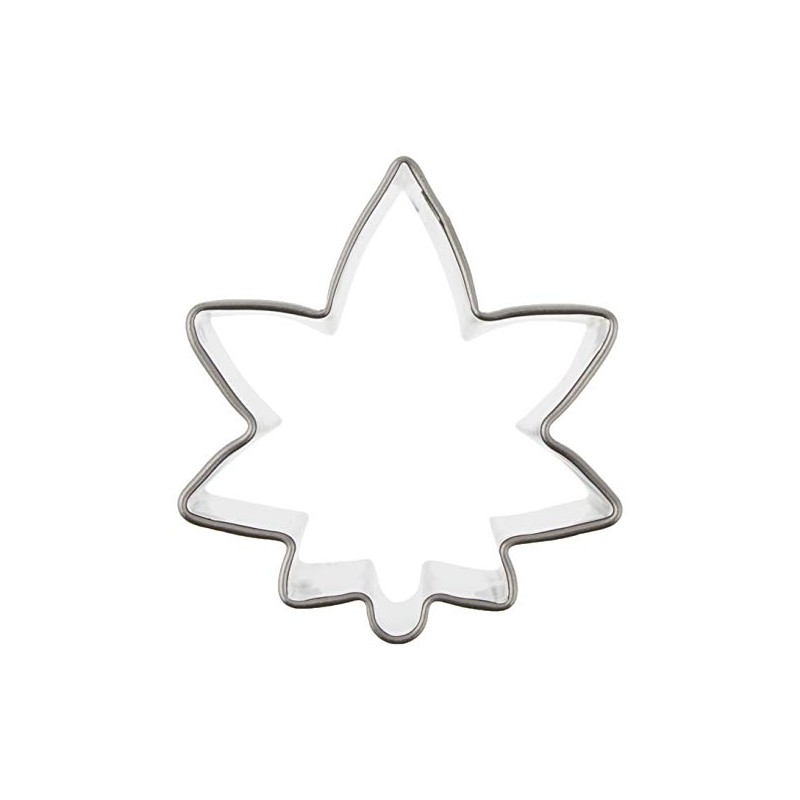 Kanda 075053 Vegetable Die Cutter, Autumn Leaves Medium, Commercial Use,