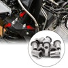 sourcingmap 10Pcs 304 Stainless Steel 1/4-20 UNC Car Flat Head