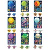 27 Sheets Space 9 Planets Solar System Stickers for Kids,Make