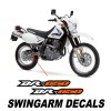 Factory EFX 2013 DR650 Dr 650 Orange Swingarm Stickers Decals