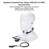 7.1mm Throat Mic Earpiece Retractable Walkie Talkie Headset with U94