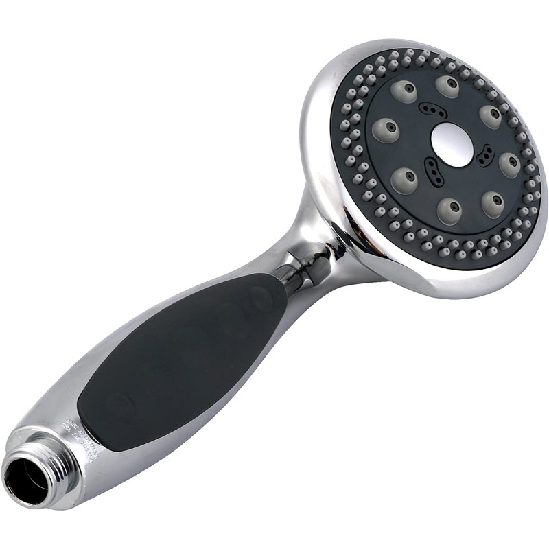 Premium Chrome Hand Shower with 5 Jet Types - Luxurious