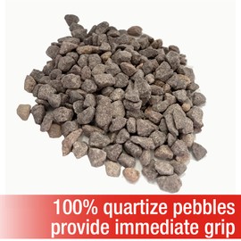Cherry Stone Traction Grit - Crushed Stone for ICY Driveways, Sidewalks, & Walkways, Add Grip to Snowy & Slippery Surfaces, 100% Natural, Safe for Pets (25 Pound Bag)